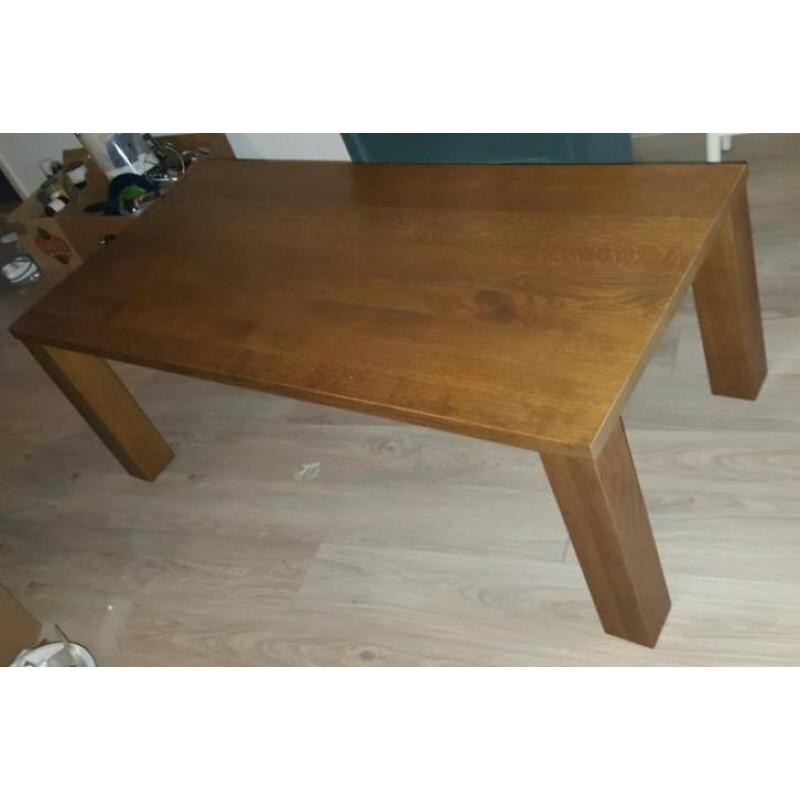 Eikenhouten salontafel