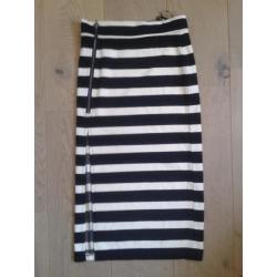 Gestreepte midirok Vero moda trend maat 34 new