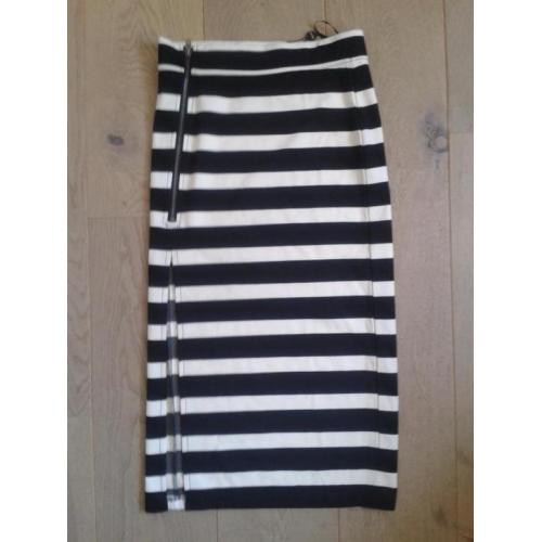 Gestreepte midirok Vero moda trend maat 34 new