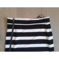 Gestreepte midirok Vero moda trend maat 34 new