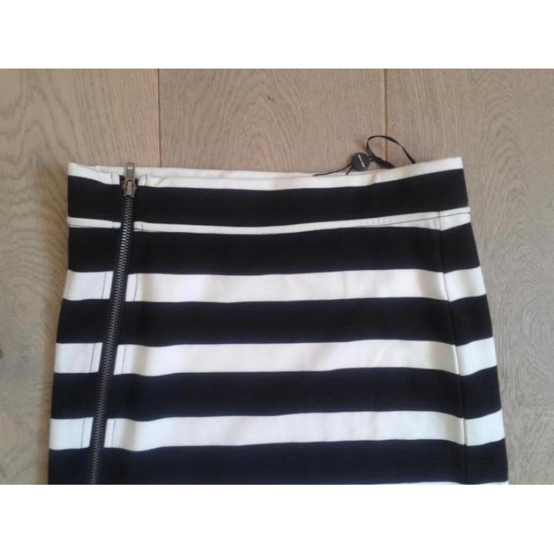 Gestreepte midirok Vero moda trend maat 34 new