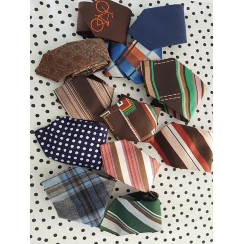 Set vintage stropdassen 10+ stuks