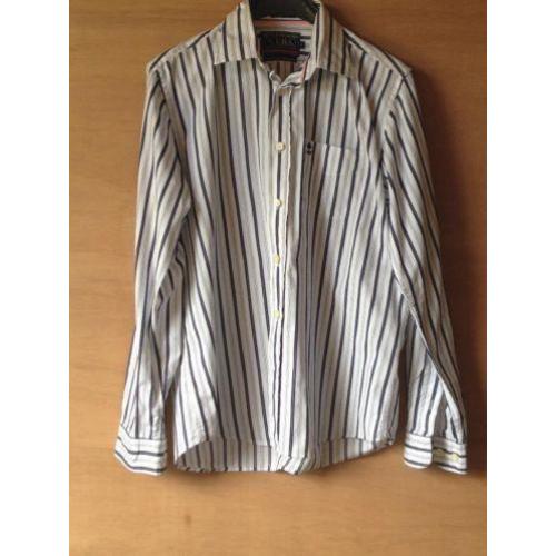 by Just: River Woods, elegant gestreept dress shirt M