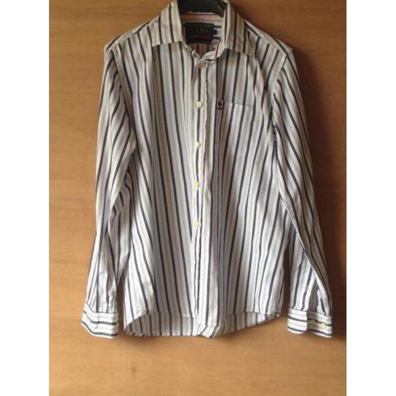 by Just: River Woods, elegant gestreept dress shirt M