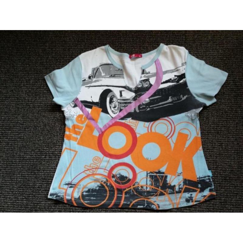 Q-style t-shirt met opdruk "THE LOOK", maat XL