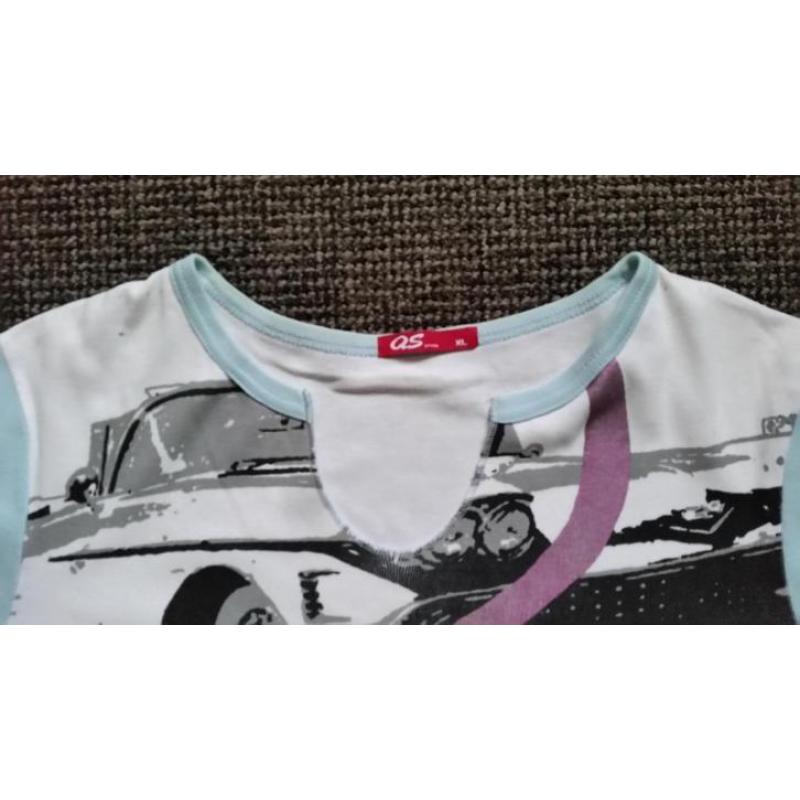 Q-style t-shirt met opdruk "THE LOOK", maat XL