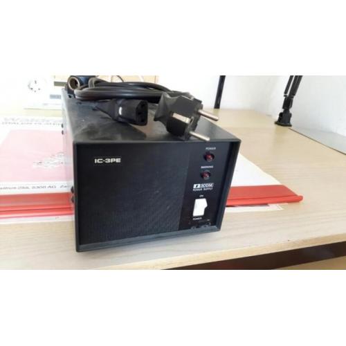 icom power supply voeding 12v 3a