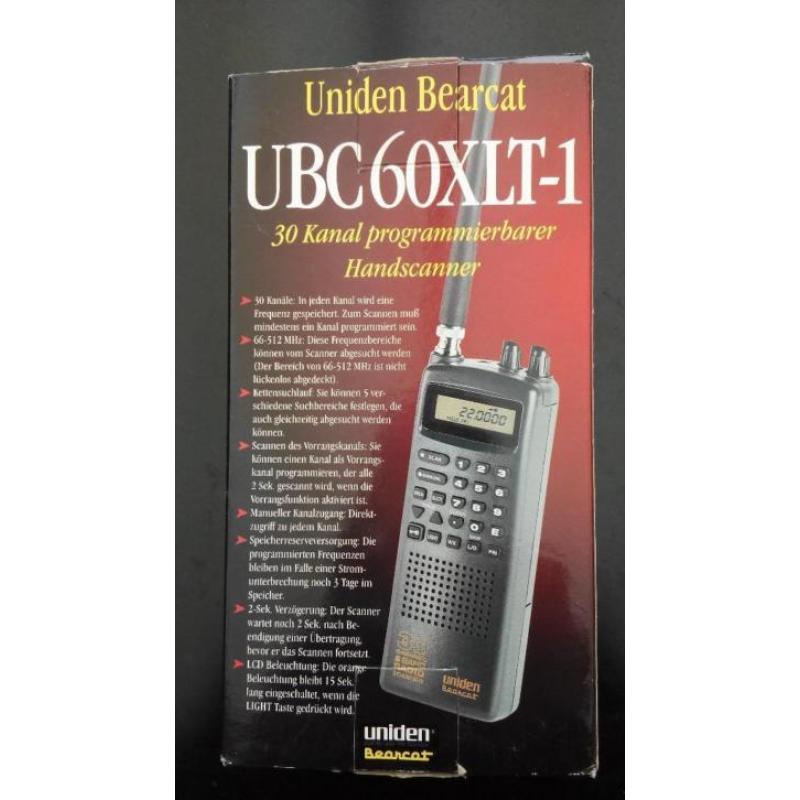 uniden bearcat ubc60xlt-1 handscanner