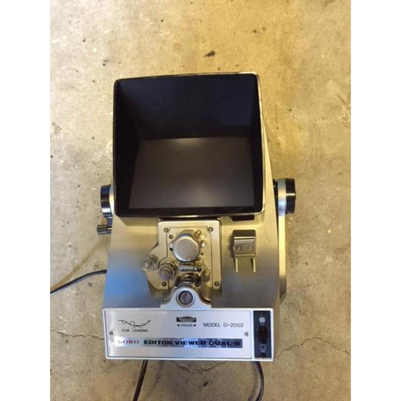 Super 8 filmeditor viewer