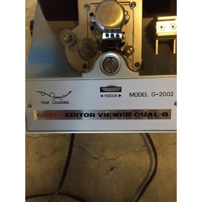 Super 8 filmeditor viewer