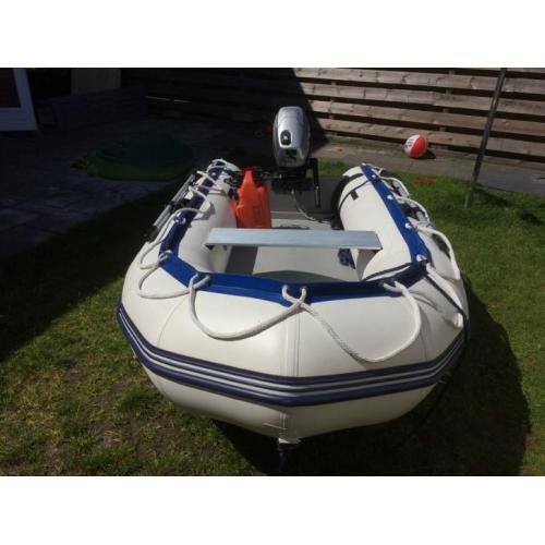 Rubberboot complete set incl. 5pk 4takt mariner (2011)