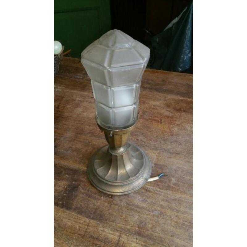 Antieke lamp art deco