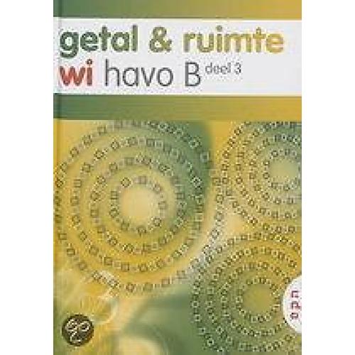 9789011098763 Getal en Ruimte Wi Havo B dl 3