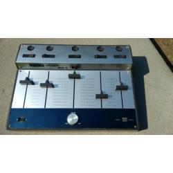 Uher stereo mix-5 A-121 vintage mengpaneel