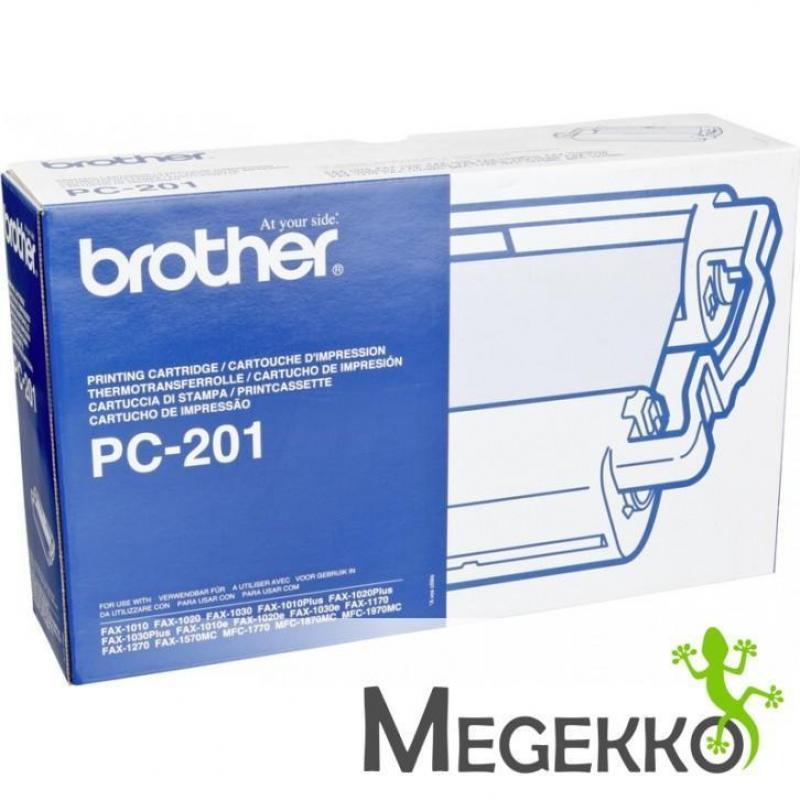 Brother PC 201 Meervakscassette Incl. Thermotransferrol