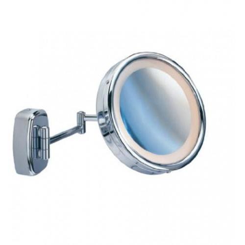 Wenko Wandspiegel Touch , 16 ,5 cm , 5x vergrotend