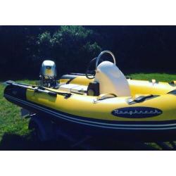 Super mooie boot met console met 10 pk Honda