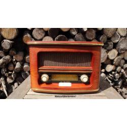 Retro radio met cd, mp3 en usb
