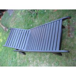 Mooie teak ligstoel scandinavian design