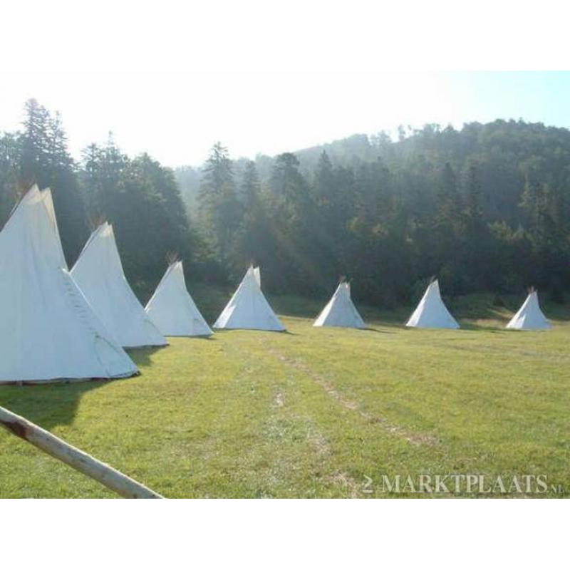 Tipi, stretchtent, flextent, yurt, en meer te koop te huur