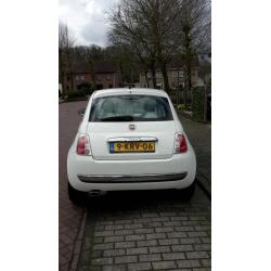 Fiat 500 1.2 Lounge 2010 Wit met Airco