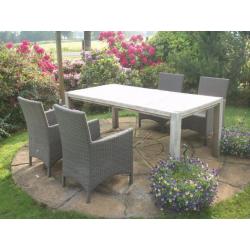 Mooie tuinset voor 4 personen