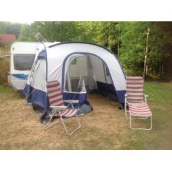 De meest variabele-flexibele voortent voor caravan of camper