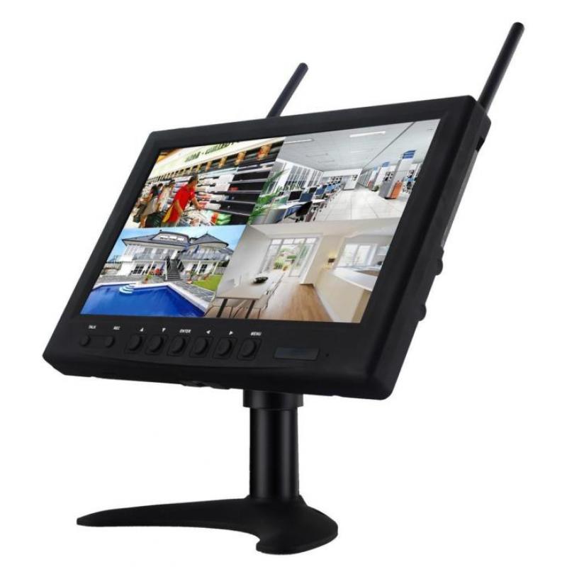 EP-HD709-4 Draadloos cameraset incl. 9" LCD DVR