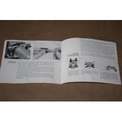 Oude handleiding Leitz Prado Porjector - Ca 1955 !!