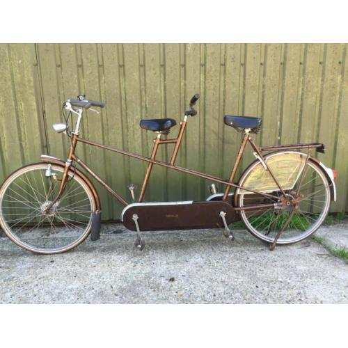 Gazelle tandem met 3 versnellingen