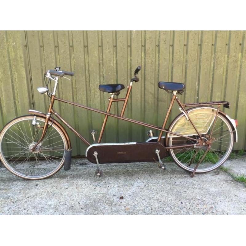 Gazelle tandem met 3 versnellingen