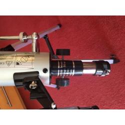 Super mooie telescope van Spectron Model 70060, met een boek