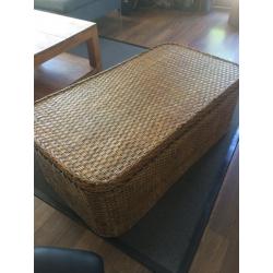Zeegras gevlochten Salontafel