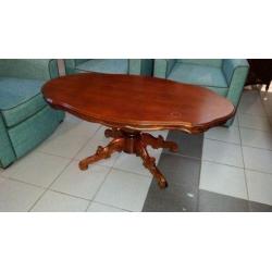 Ovalen Biedermeier salontafel