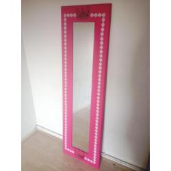 Spiegel roze versierd Blond Amsterdam