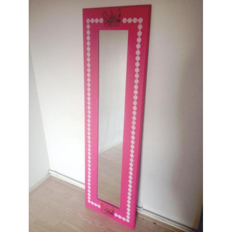 Spiegel roze versierd Blond Amsterdam