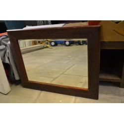 Wandspiegel / houten lijst