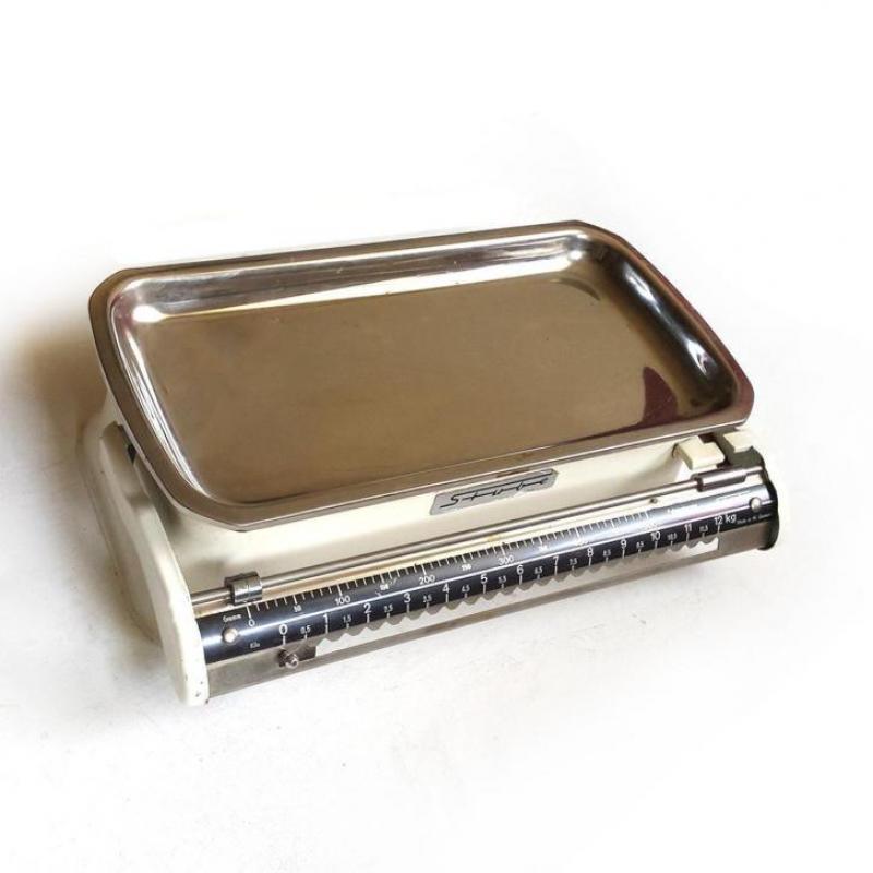 Stube vintage weegschaal metaal