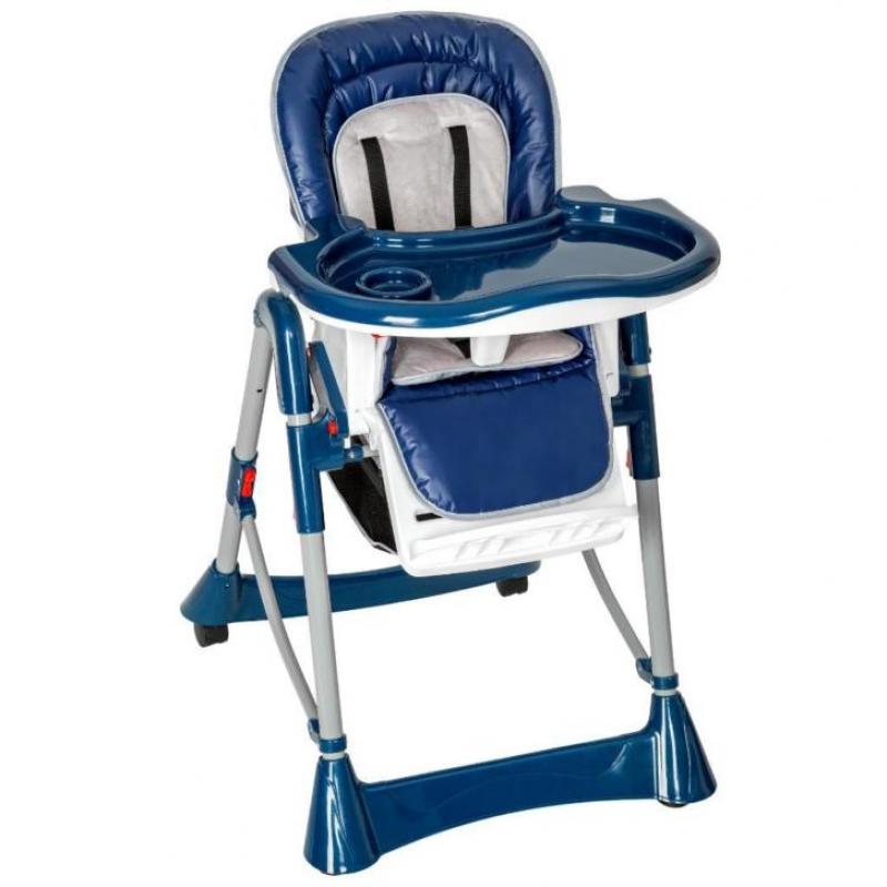 TecTake Kinderstoel kinderstoeltje blauw 400416