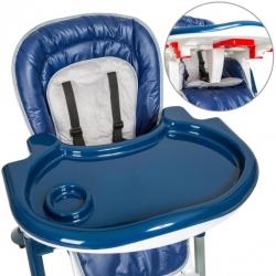 TecTake Kinderstoel kinderstoeltje blauw 400416