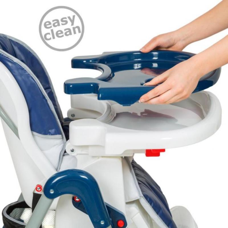 TecTake Kinderstoel kinderstoeltje blauw 400416