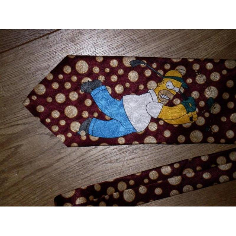 Simpsons Golfer stropdas