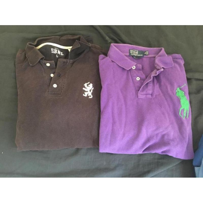 2 polo's ( Ralph Lauren) maat XL