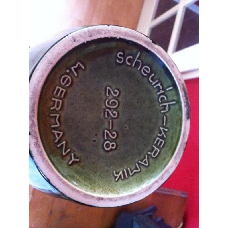 Retro vaas Scheurich- Keramiek 292-28