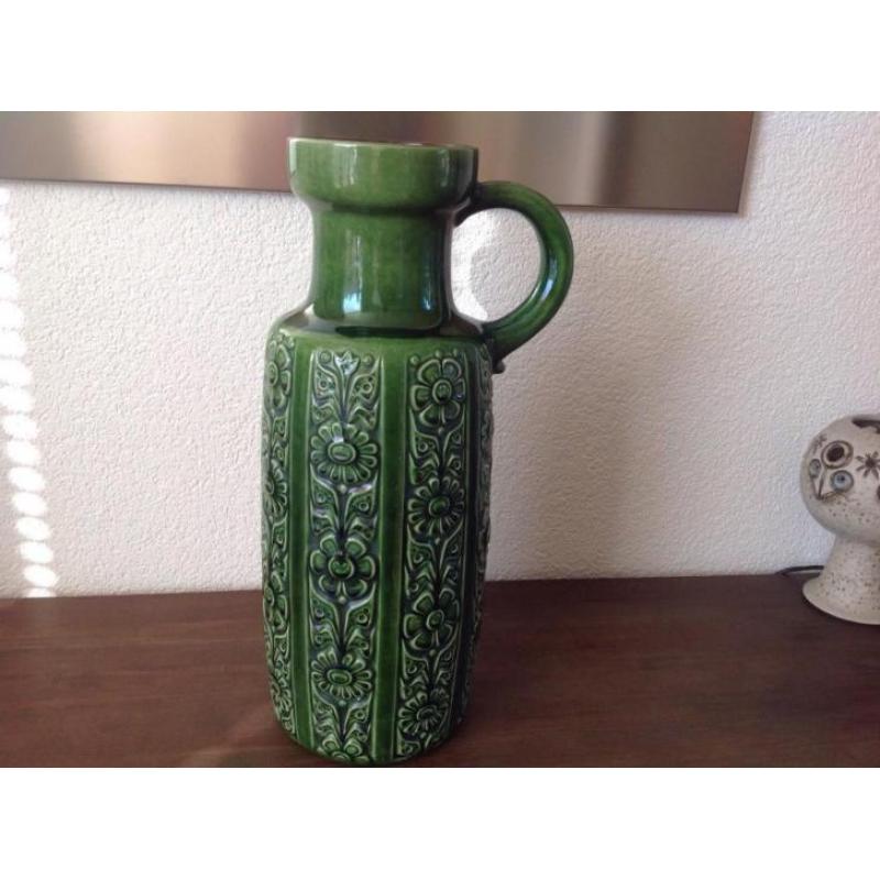 Te koop, west germany vloervaas, 46 cm. Hoog