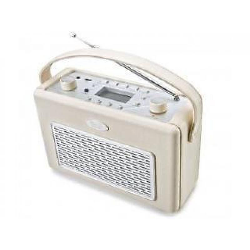 Soundmaster TR50BE Retro Radio met USB Beige