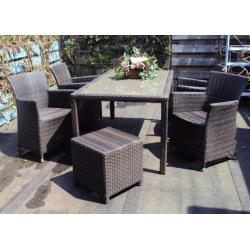 zeer mooi wicker tuinset z.g.a.n