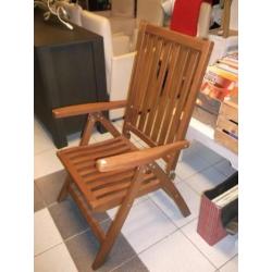 Teakhouten tuinstoel