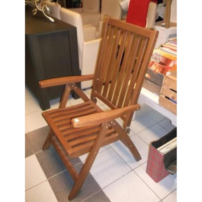 Teakhouten tuinstoel