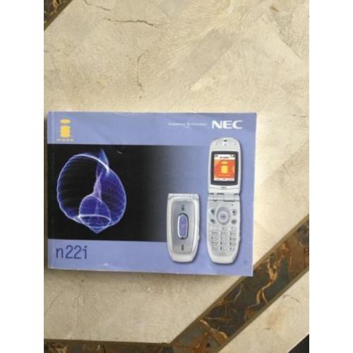 Handleiding nec n 22 i (gloednieuw)